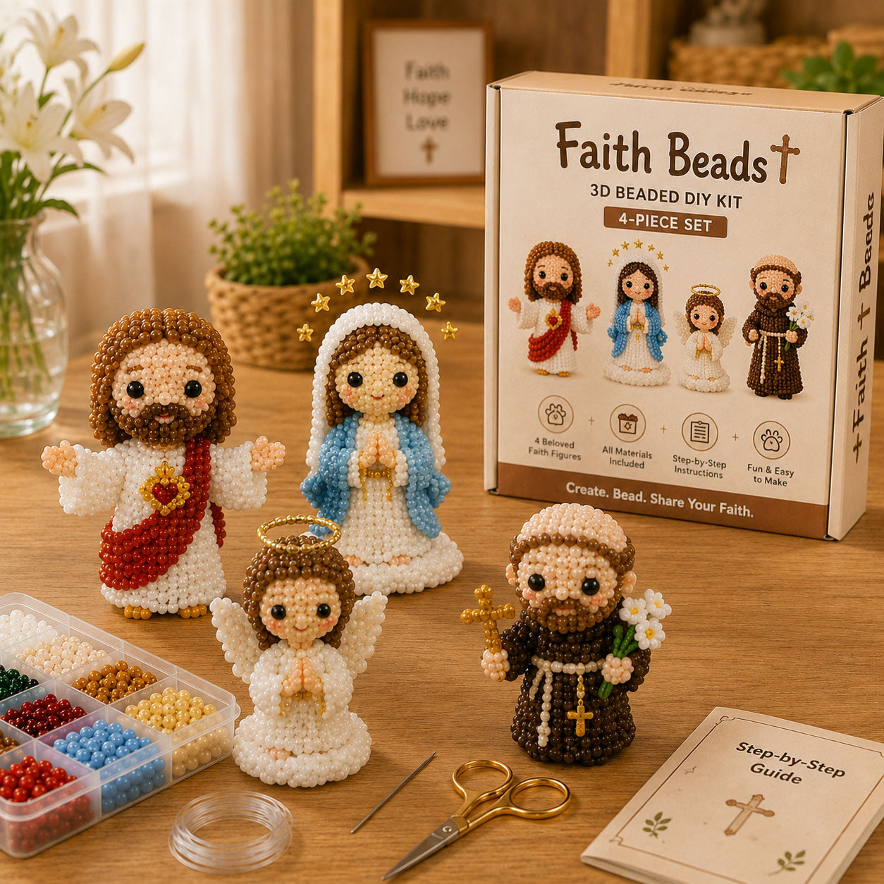 💖🧵 Mini 3D DIY Beading Kit💌