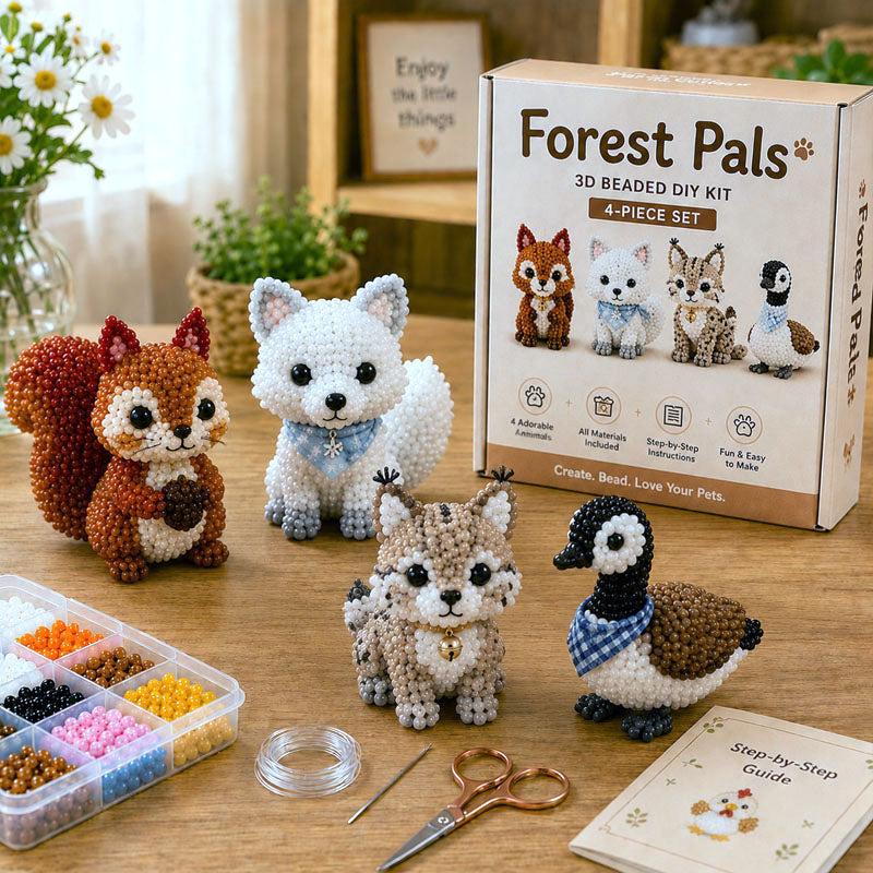 🐋🧵 Mini 3D DIY Beading Kit