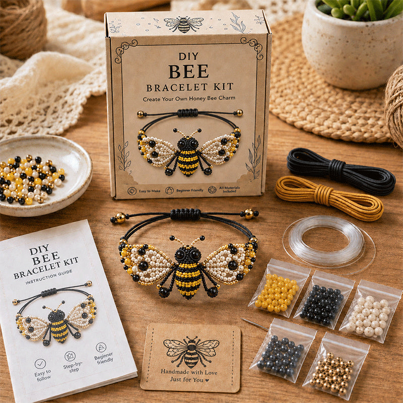 🔥40% Off Last Day - BUY 3 GET 1 FREE🐙DIY Beaded Bracelet Making Kit