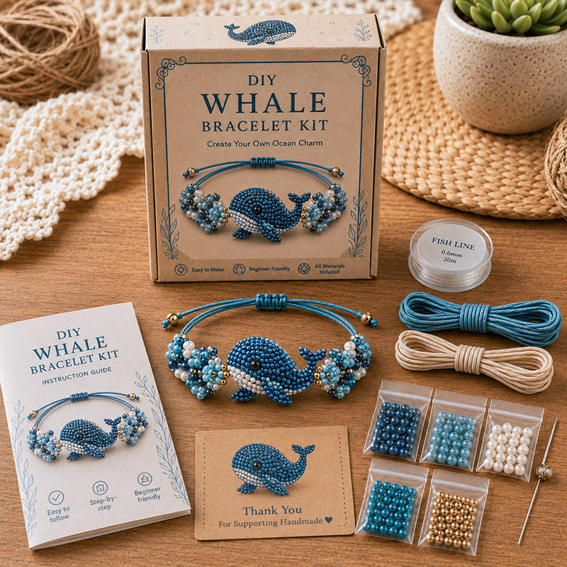 🔥40% Off Last Day - BUY 3 GET 1 FREE🐙DIY Beaded Bracelet Making Kit