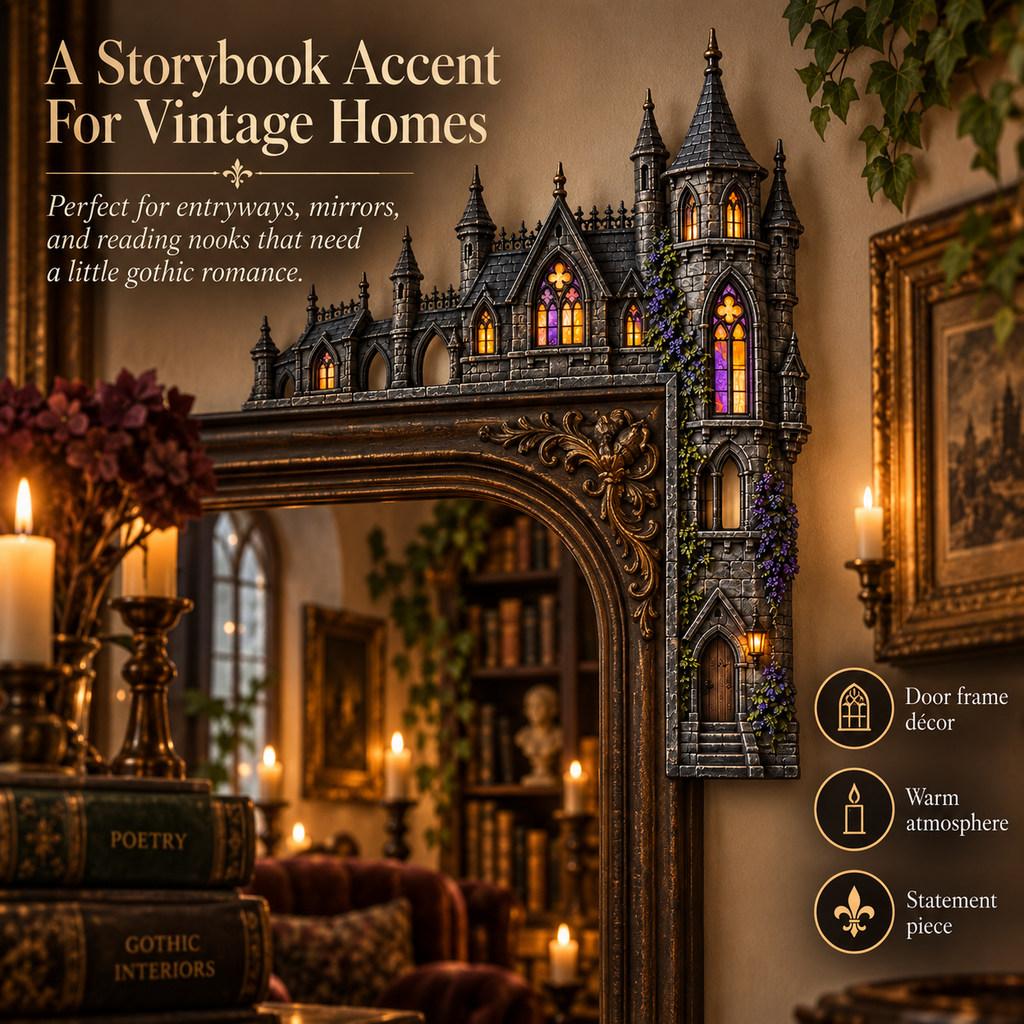 Gothic Castle Door Topper