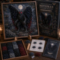 🔥🔦 American Cryptid Trails 3D Fabric Poke Art Kit🔥50% Off Last Day🔥No-Sew American Folklore Craft with Pre-Cut Fabric Squares, Poking Tool & Display Stand, Mothman Bigfoot Jackalope Cryptid Gift