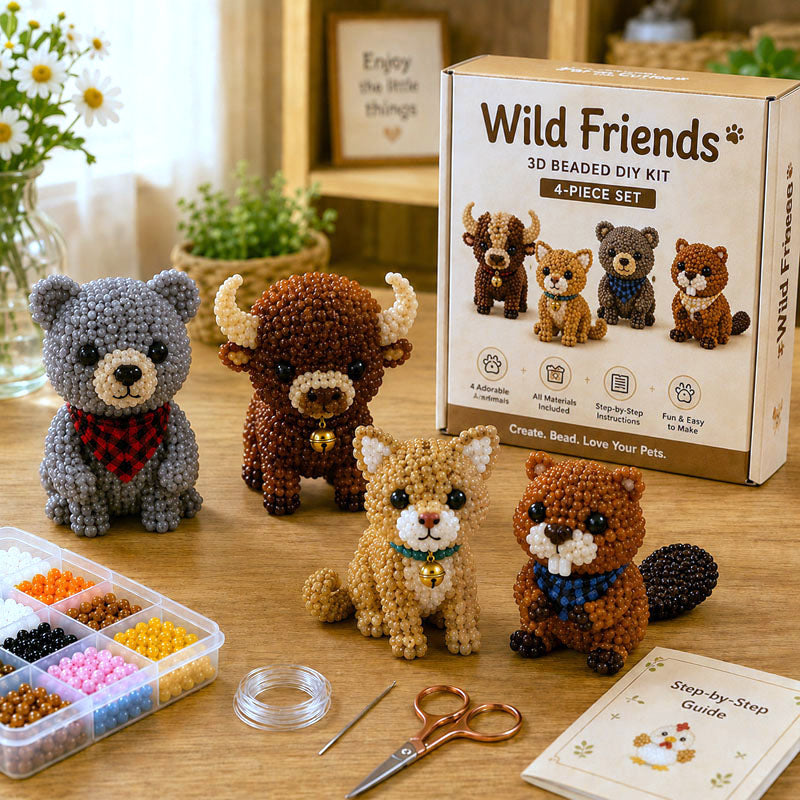 😊🧵 Mini 3D DIY Beading Kit💌