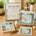 🌊 American Landmarks Sea Glass Art Kit
