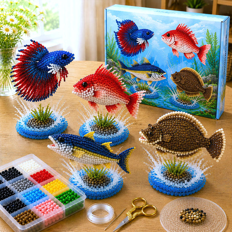 💖🧵 Mini 3D DIY Beading Kit💌