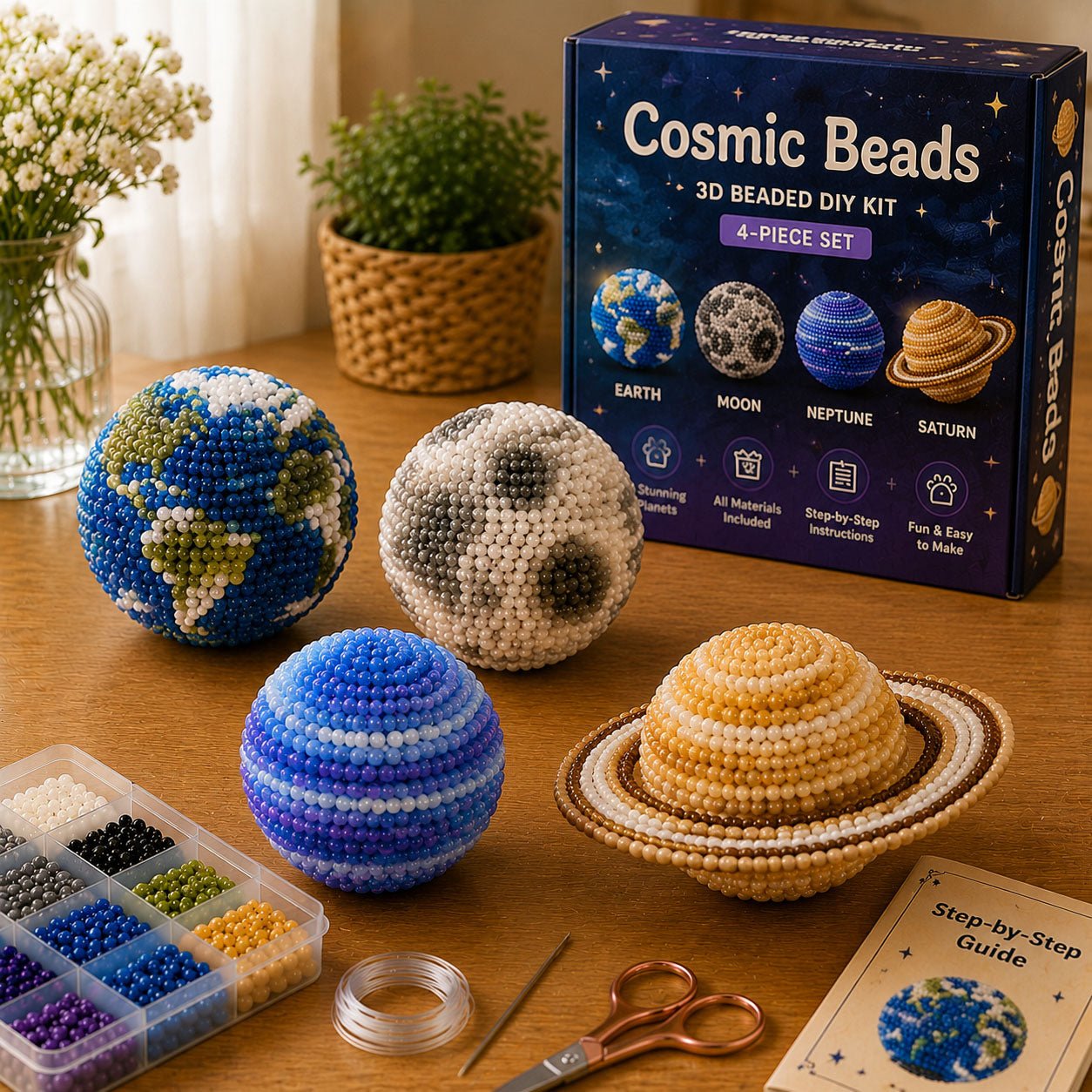 😊🧵 Mini 3D DIY Beading Kit💌