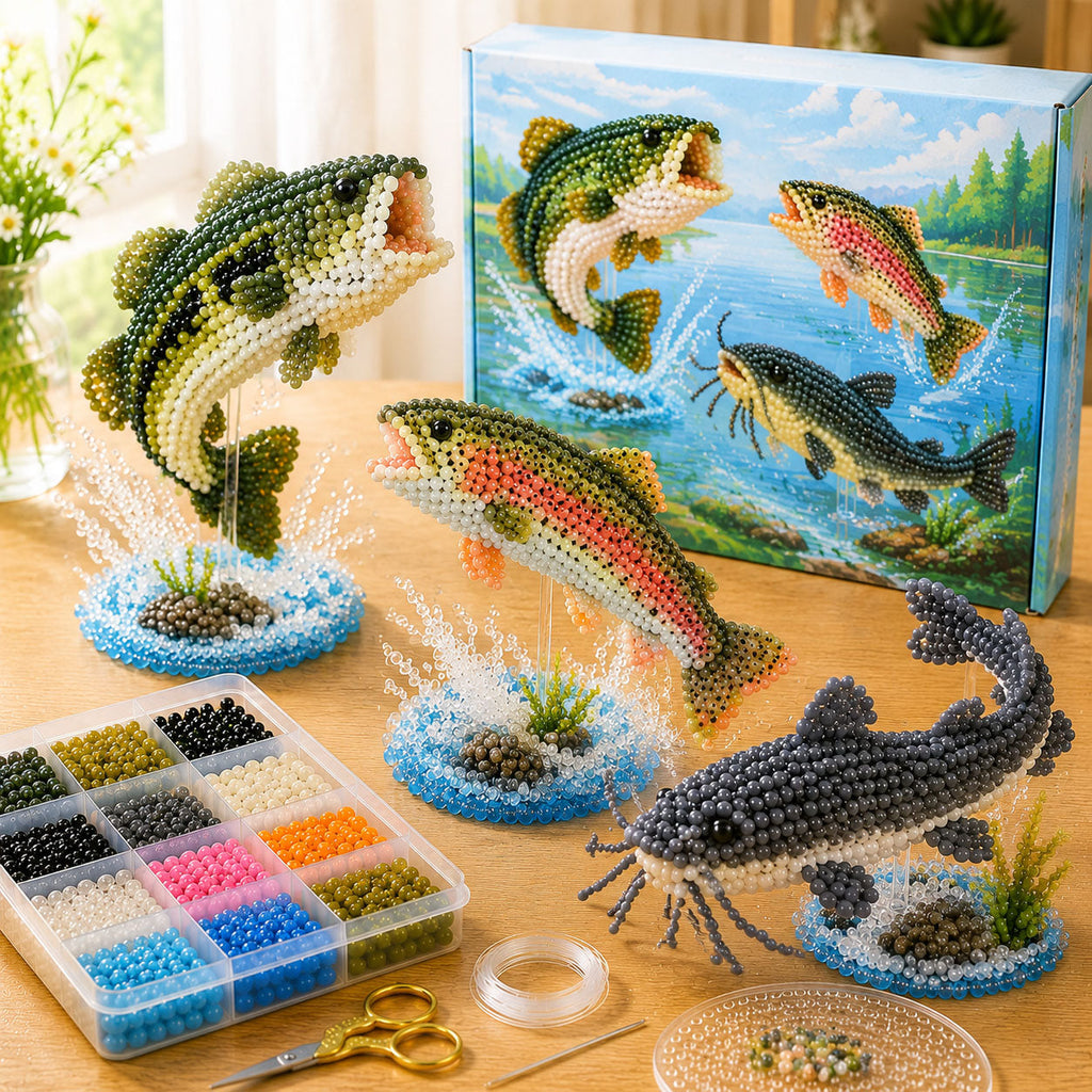 💖🧵 Mini 3D DIY Beading Kit💌