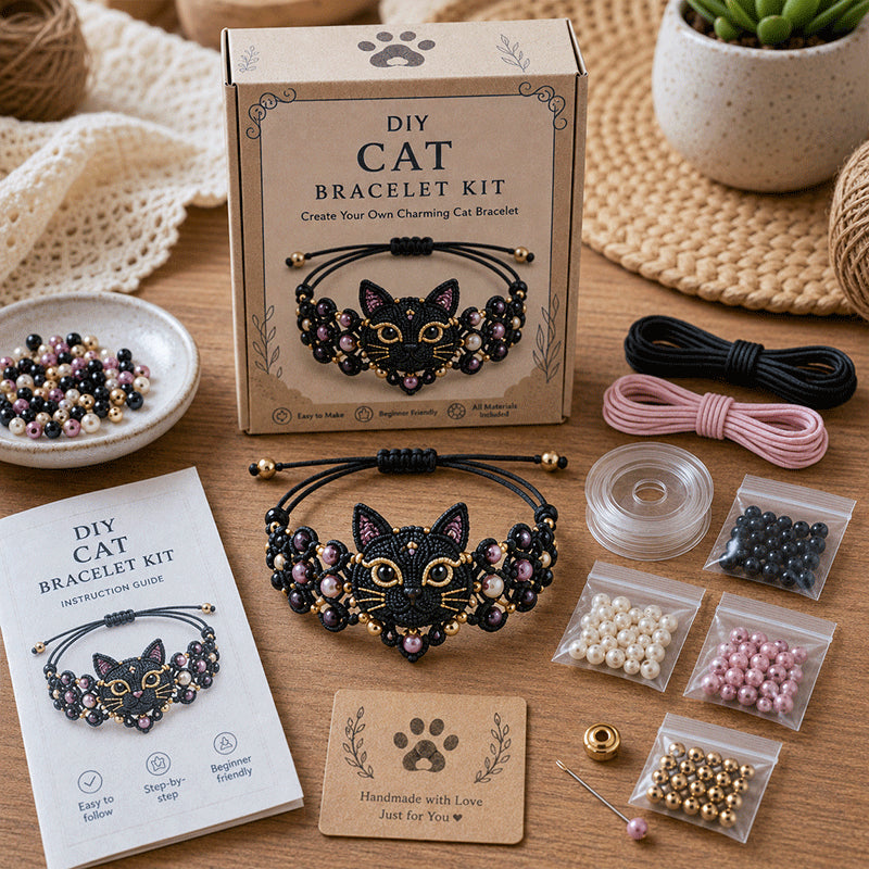 🔥40% Off Last Day - BUY 3 GET 1 FREE🐙DIY Beaded Bracelet Making Kit