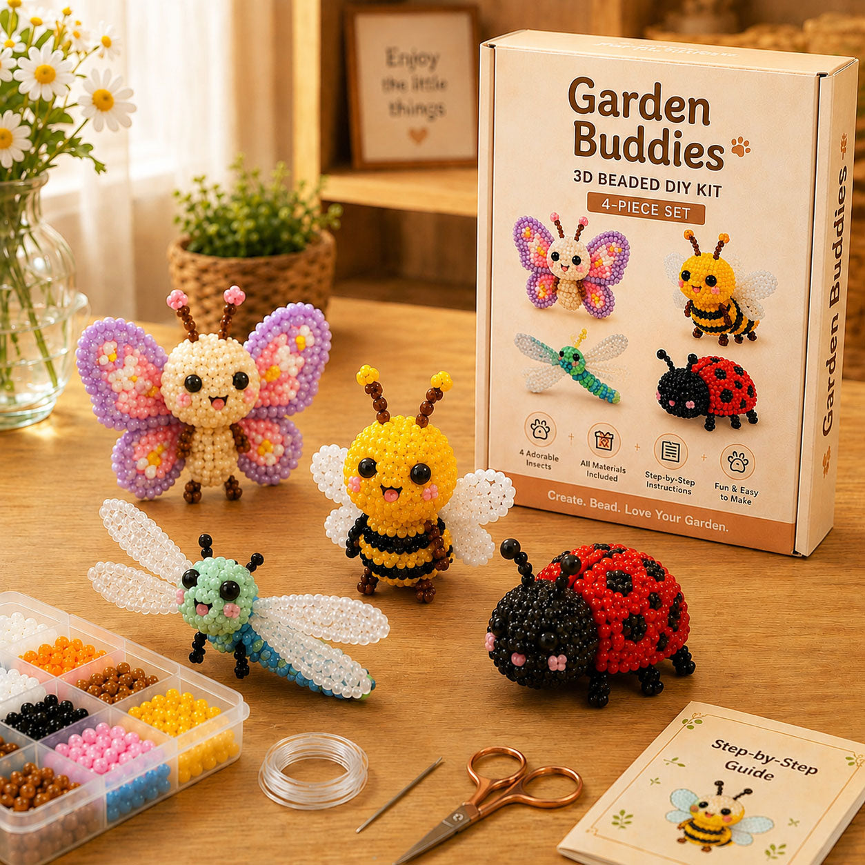 😊🧵 Mini 3D DIY Beading Kit💌